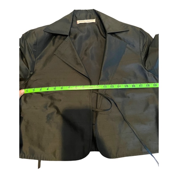 Vintage Mary Ann Restivo  Silk Blazer - Picture 10 of 12
